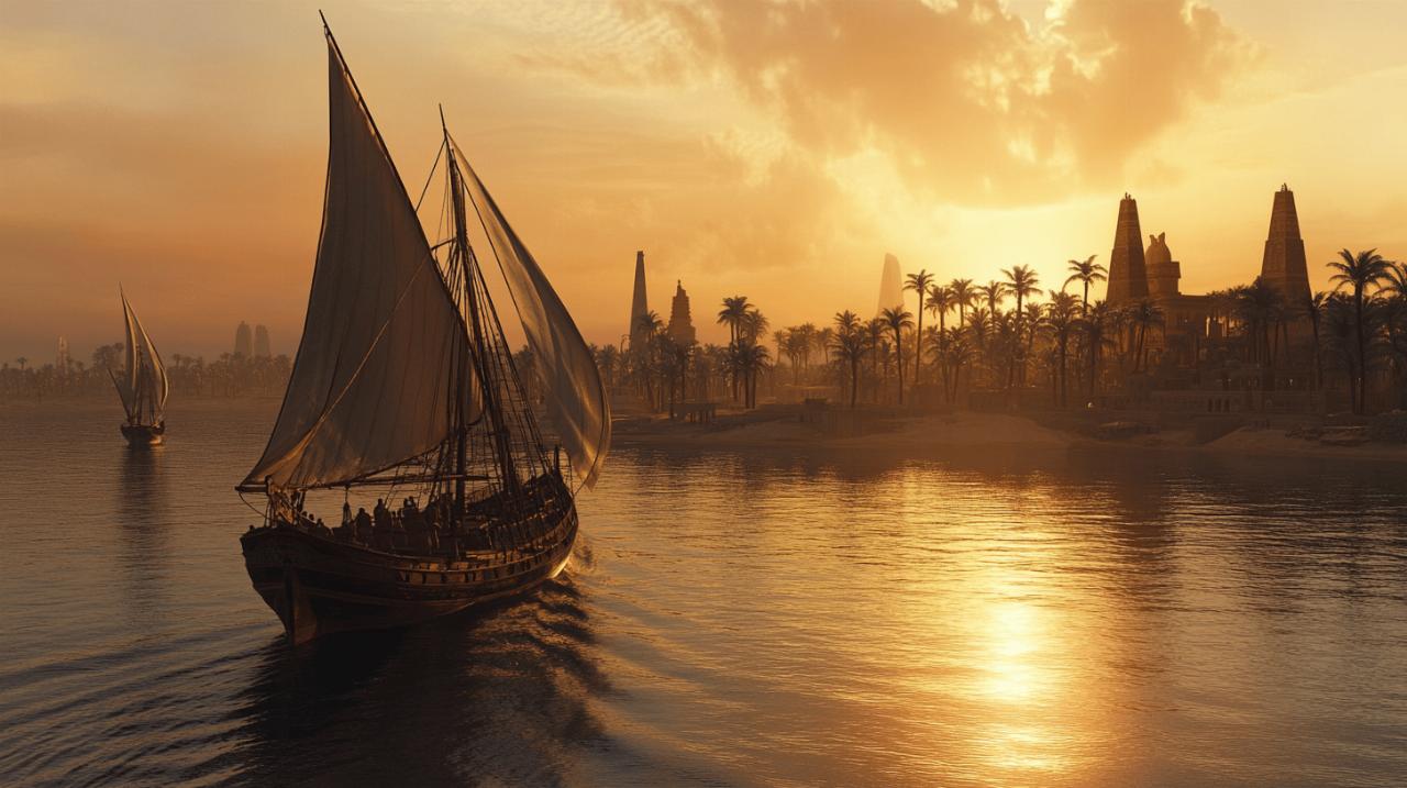 Les dahabiehs au cinema : Un voyage poetique sur le Nil a travers l’histoire du 7eme art