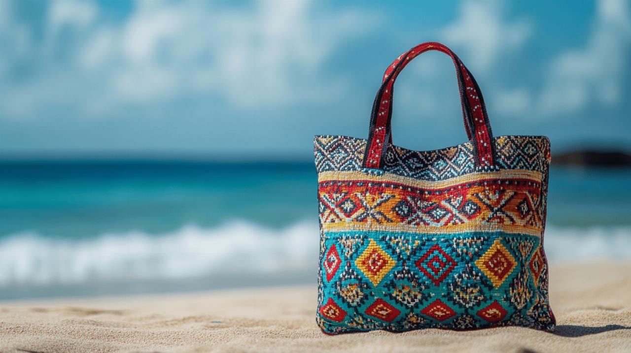 DIY : Creez votre sac de plage unique en 2024 – Guide de broderie personnalisee